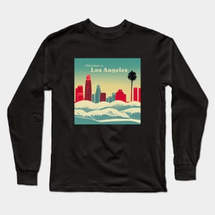 Los Angeles Christmas Long Sleeve T-Shirt